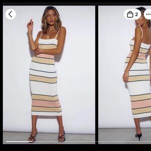 SNDYS Florida Dress in Stripe